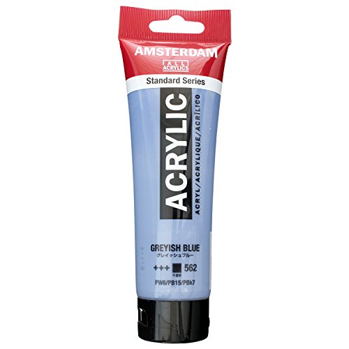 สี AMSTERDAM  Acrylic 120ml. #562 GREYISH BLUE