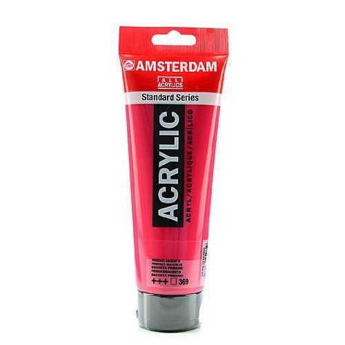 สี AMSTERDAM  Acrylic 120ml. #369 Primary Magenta