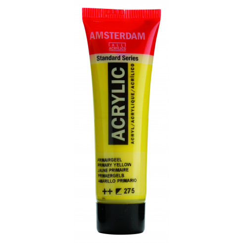 สี AMSTERDAM  Acrylic 120ml. #275 Primary Yellow