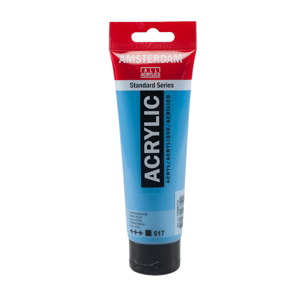 สี AMSTERDAM  Acrylic 120ml. #517 King Blue