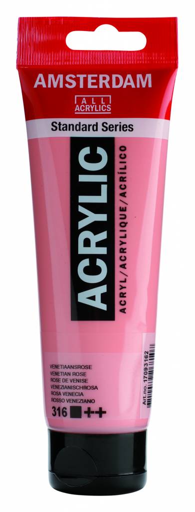 สี AMSTERDAM  Acrylic 120ml. #316 Venetian Rose