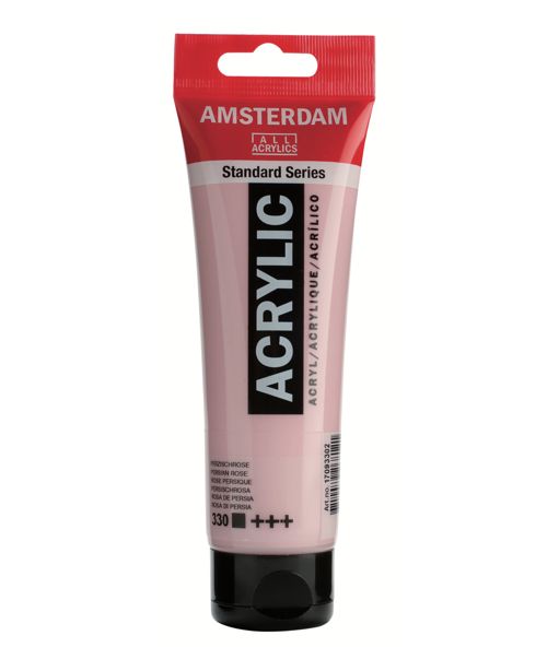 สี AMSTERDAM  Acrylic 120ml. #330 Persian Rose