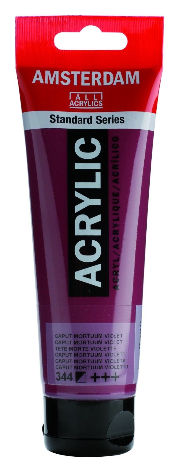 สี AMSTERDAM  Acrylic 120ml. #344 CAPUT MORTUUM VIOLET