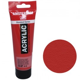 สี AMSTERDAM  Acrylic 120ml. #399 Red Deep