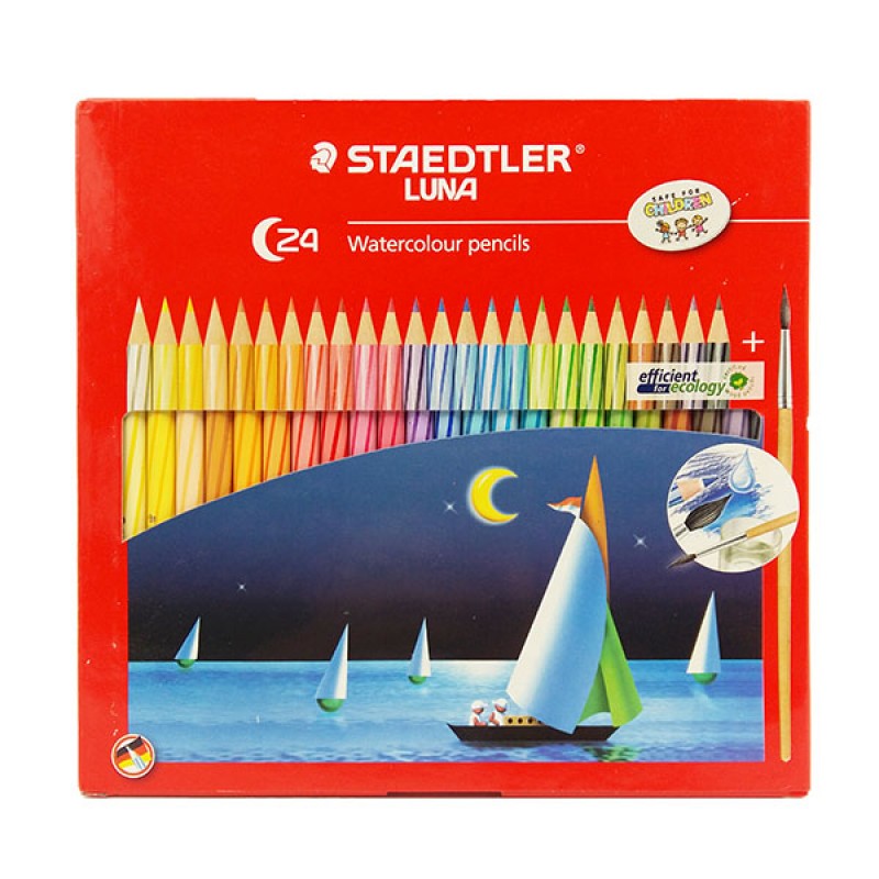 ดินสอสีไม้ระบายน้ำ STAEDTLER LUNA Coloured pencils 24 สี