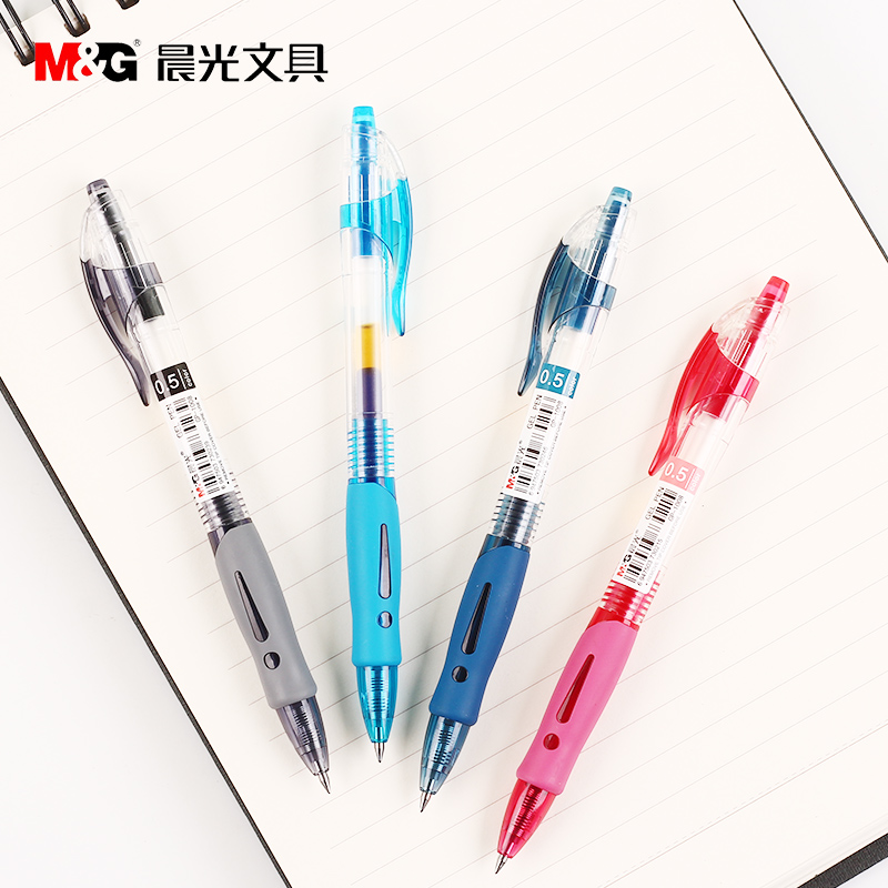 ปากกา M&G Jeller Gel Pen  0.5 mm. GP-1008 (สีดำ)