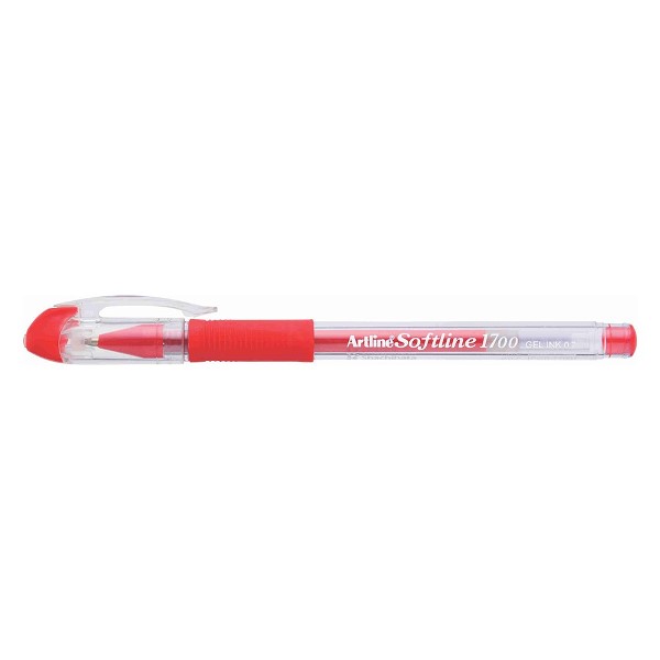 ปากกา Artline Softline 1700 ขนาด 0.7 mm. สีแดง