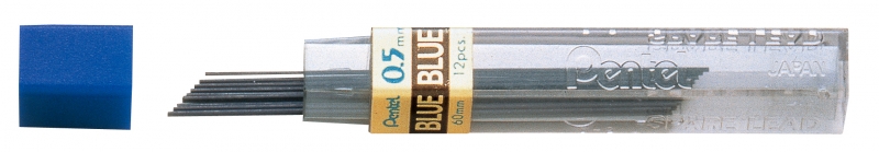 ไส้ดินสอ Pentel 0.5mm สีน้ำเงิน Blue