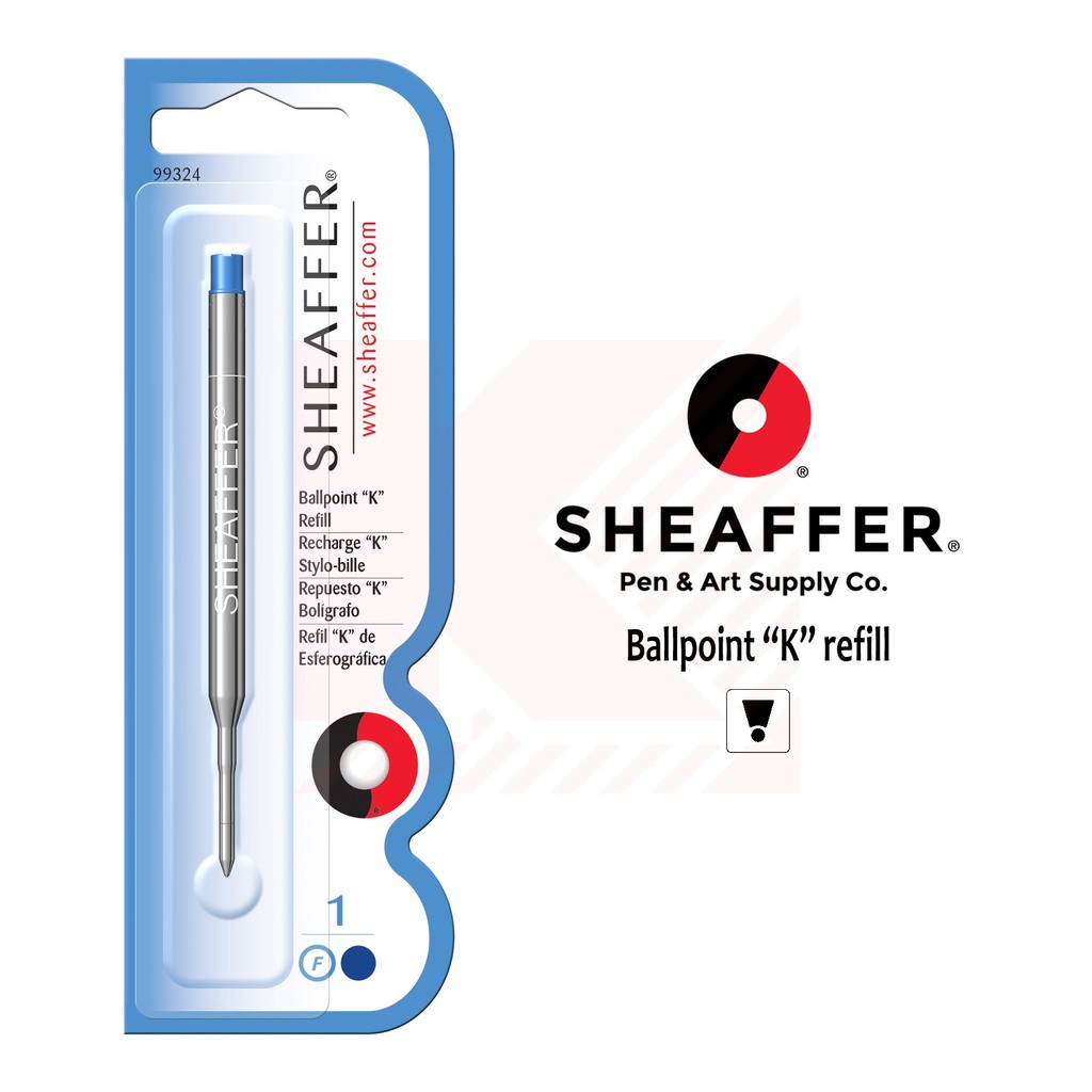 ไส้ปากกา Sheaffer #99324 ขนาด 0.7มม. สีน้ำเงิน