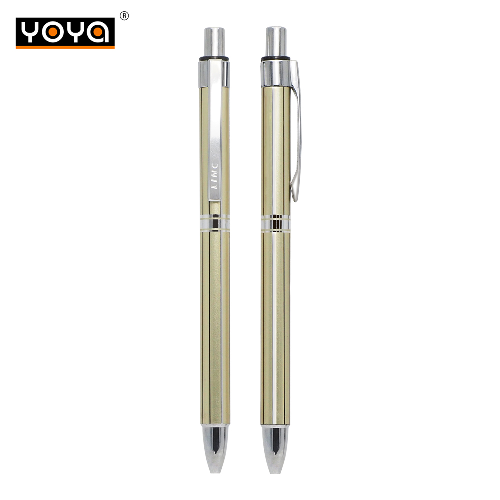 ปากกาเจล YOYA LINC Signetta 2.0 Ballpen  0.7mm. สีน้ำเงิน