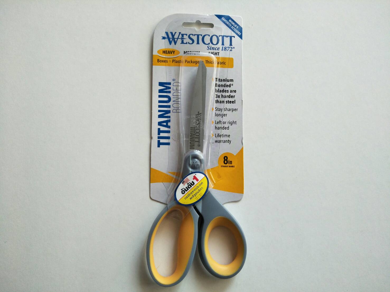 กรรไกร เวสคอทท์ ขนาด 8นิ้วTitanium Bonder Westcott Item No.13529