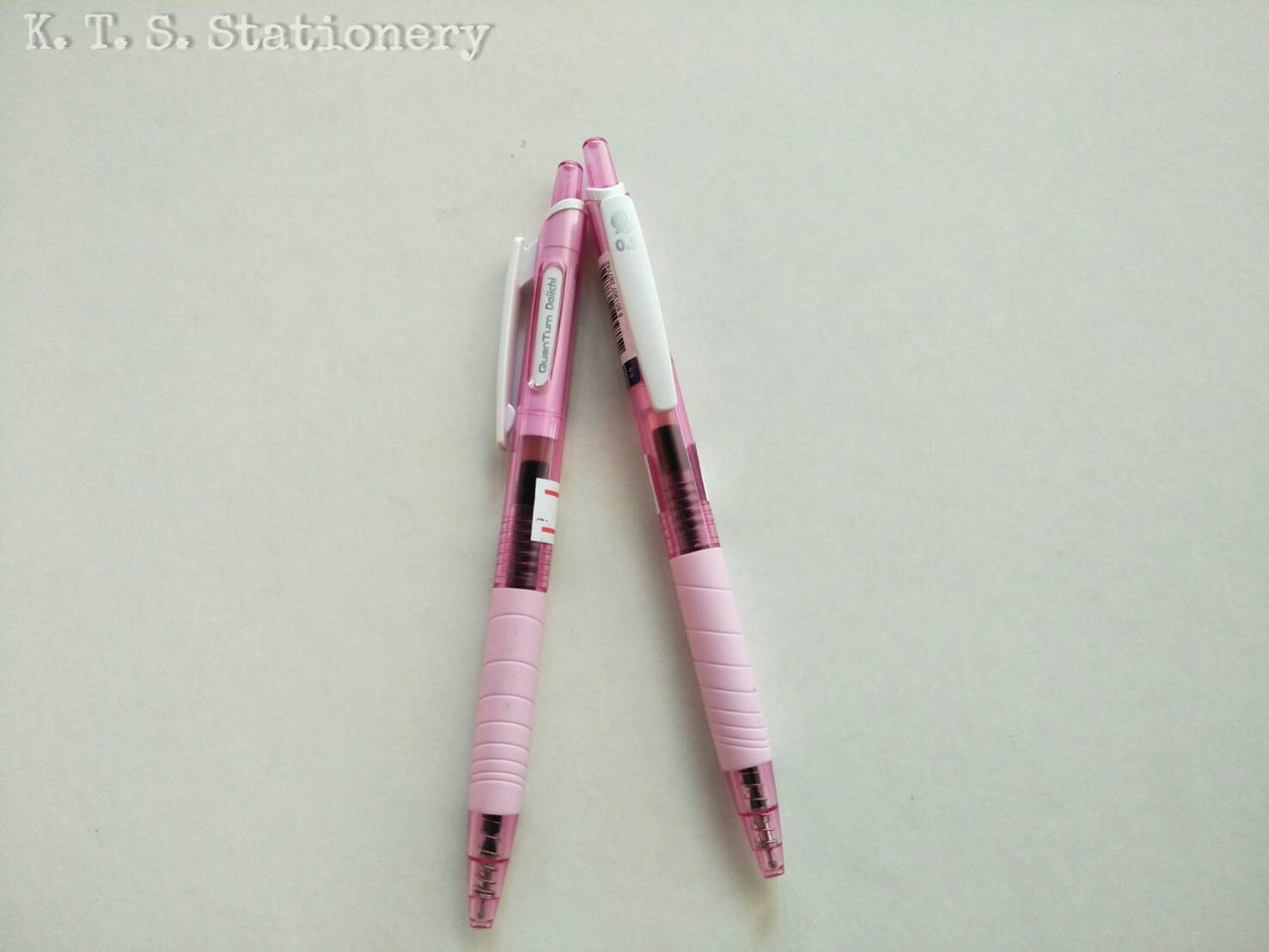 ปากกา Quantum Dolly Daiichi QG001Gelpen Rose Pink  0.5 mm. สีน้ำเงิน