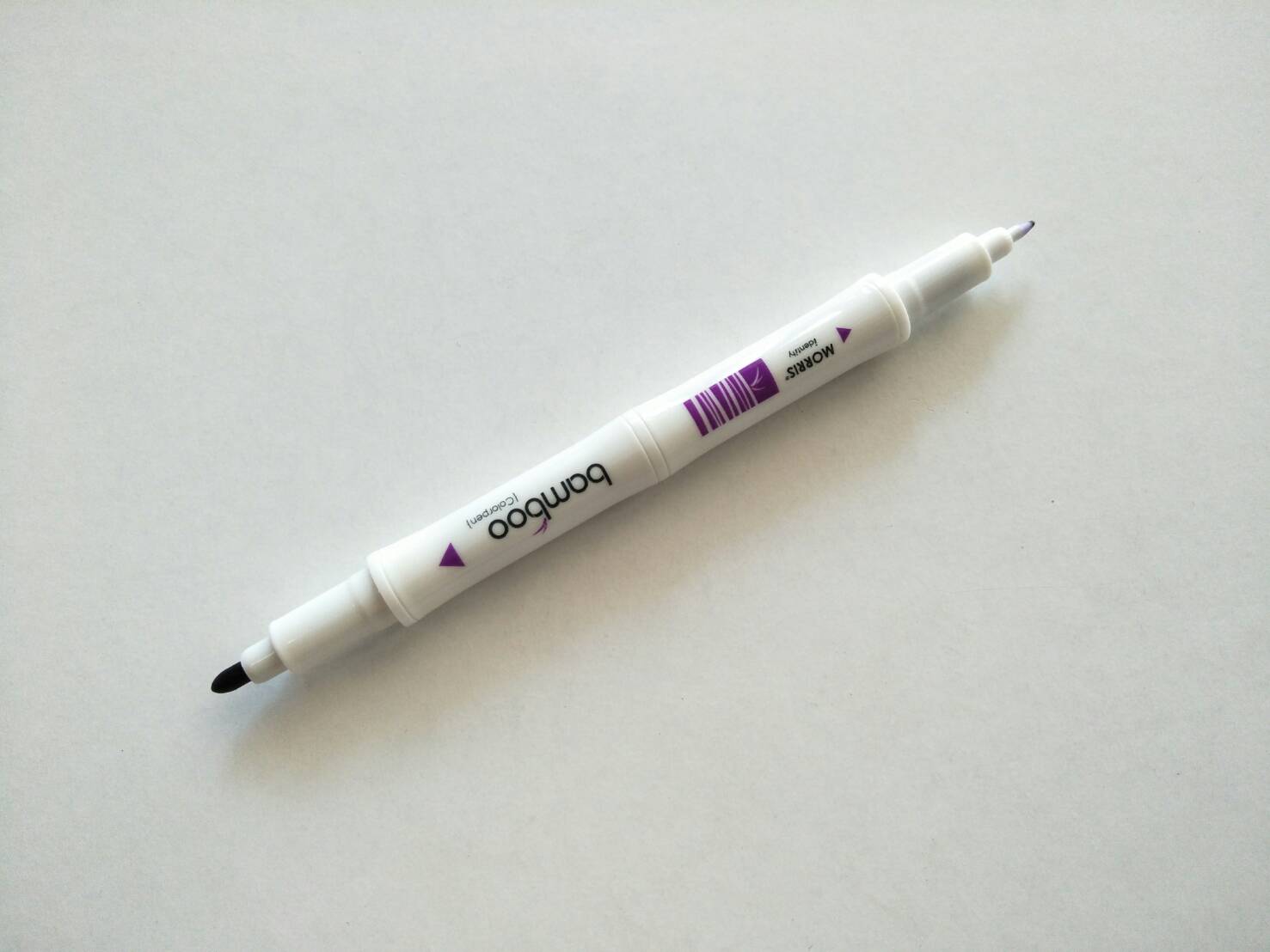 ปากกาสี 2 หัว MORRIS MWM-101 Bamboo Colorpen Violet