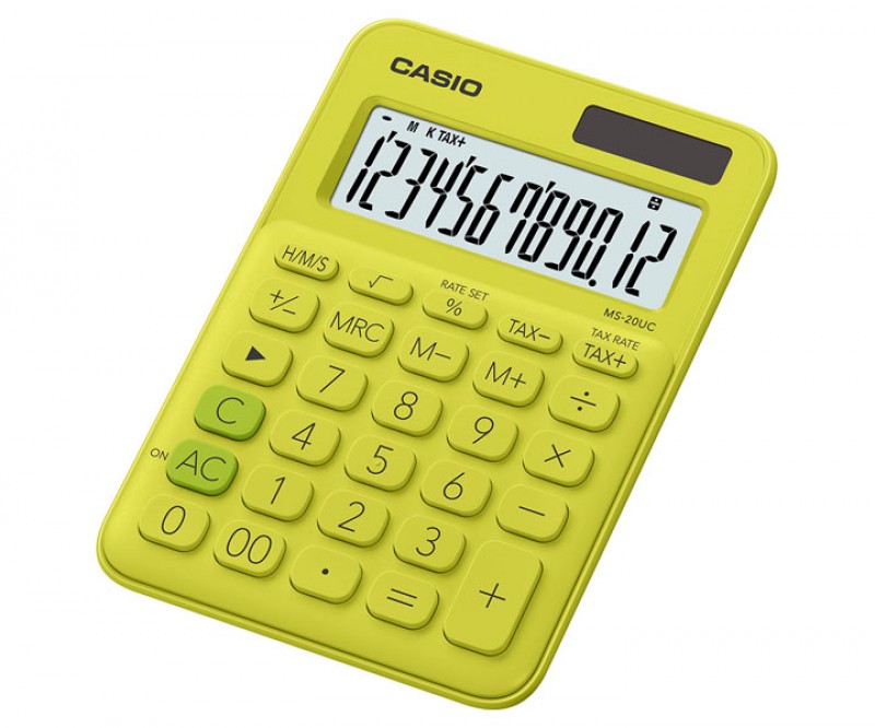 เครื่องคิดเลข Casio MS-20UC-YG