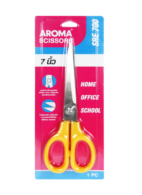 กรรไกร AROMA Scissors SRE 700  ขนาด 7 นิ้ว