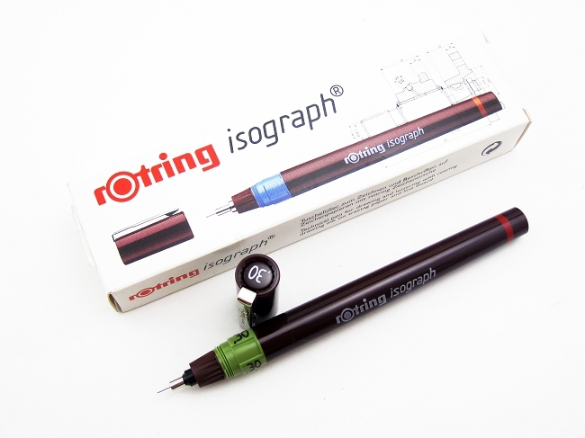 ปากกาเขียนแบบไอโซกร๊าฟ Rotring Isograph 0.3 mm. No.1903399TH