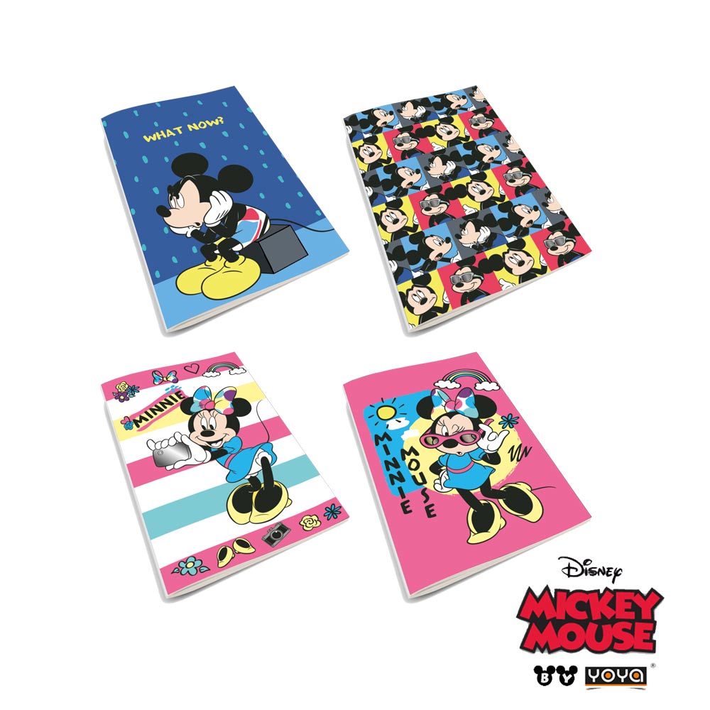 สมุดปกอ่อนเล่มเล็ก YOYA Disney Mickey Mouse - DY16-106