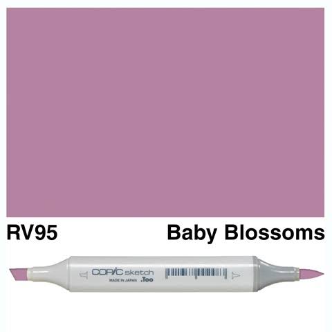 (SALE)ปากกา Copic  Sketch ญี่ปุ่น สี RV95 Baby Blossome