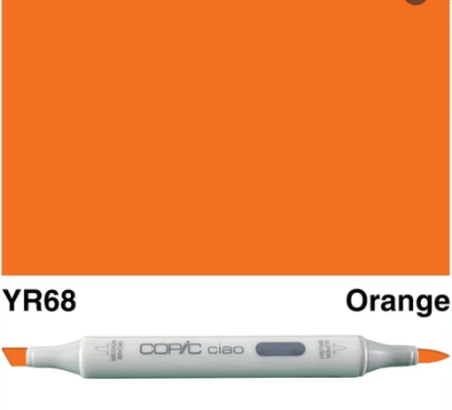 (SALE)ปากกา Copic  Sketch ญี่ปุ่น สี YR68 Orange