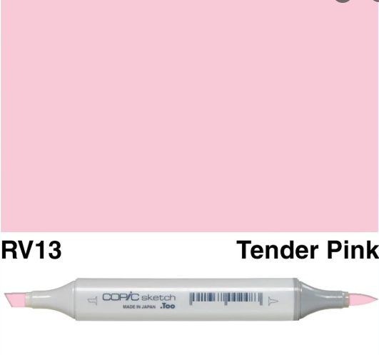 (SALE)ปากกา Copic  Sketch ญี่ปุ่น สี RV13 Tender Pink