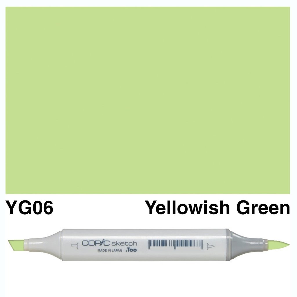 (SALE)ปากกา Copic  Sketch ญี่ปุ่น สี YG06 Yellowwish Green