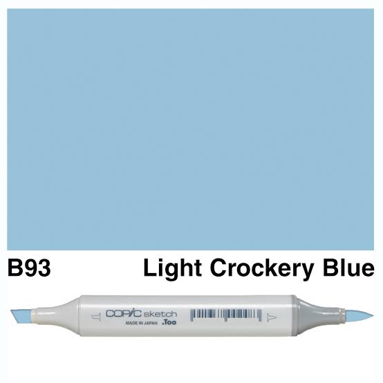 (SALE)ปากกา Copic  Sketch ญี่ปุ่น สี B93 Light Crockery Blue