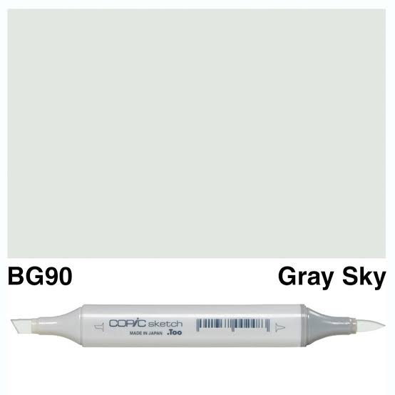 (SALE)ปากกา Copic  Sketch ญี่ปุ่น สี BG90 Gray Sky