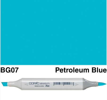 (SALE)ปากกา Copic  Sketch ญี่ปุ่น สี BG07 Petroleum Blue