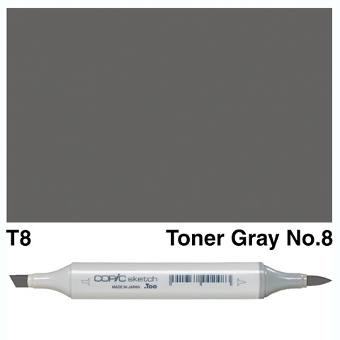 (SALE)ปากกา Copic  Sketch ญี่ปุ่น สี T8 Toner Gray No.8