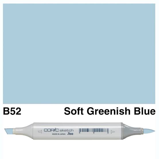 (SALE)ปากกา Copic  Sketch ญี่ปุ่น สี B52 Soft Greenish Blue