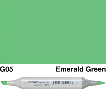 (SALE)ปากกา Copic  Sketch ญี่ปุ่น สี G05 Emerald Green