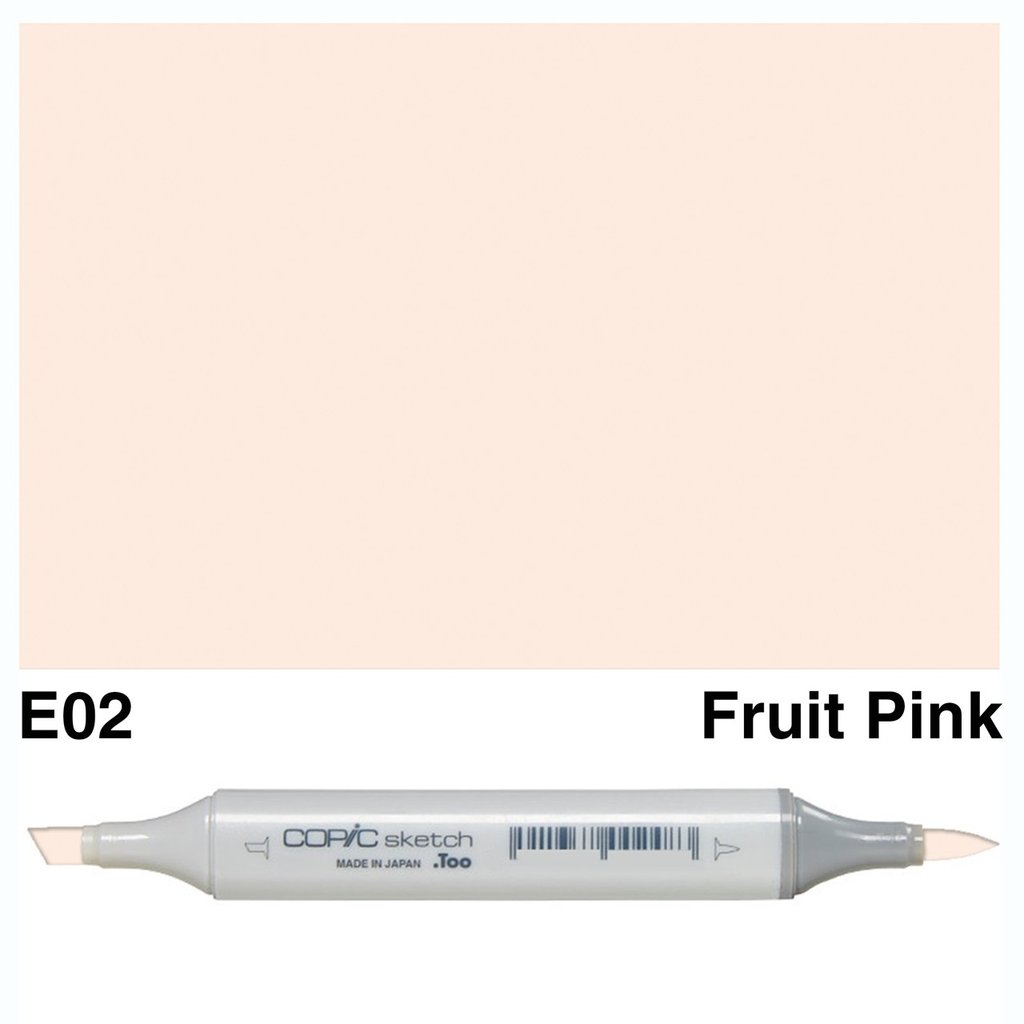 (SALE)ปากกา Copic  Sketch ญี่ปุ่น สี E02 Fruit Pink