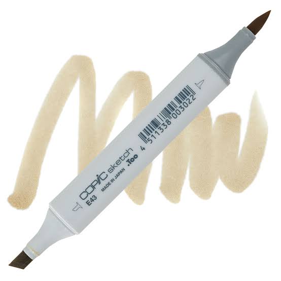 (SALE)ปากกา Copic  Sketch ญี่ปุ่น สี E43 Dull Lvory