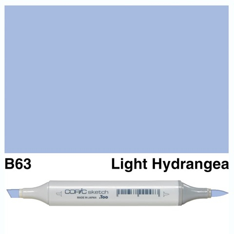 (SALE)ปากกา Copic  Sketch ญี่ปุ่น สี B63 Light Hydrangea