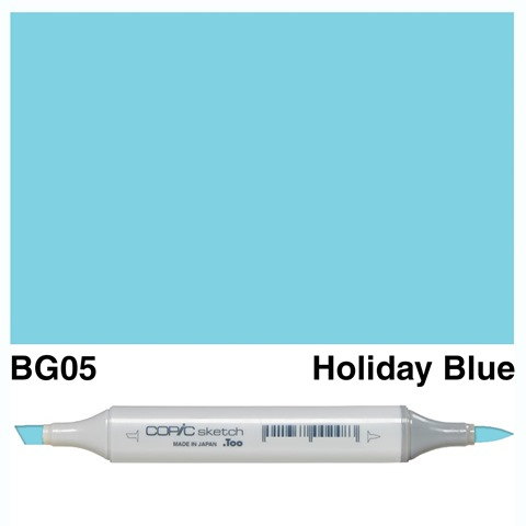 (SALE)ปากกา Copic  Sketch ญี่ปุ่น สี BG05 Holiday Blue