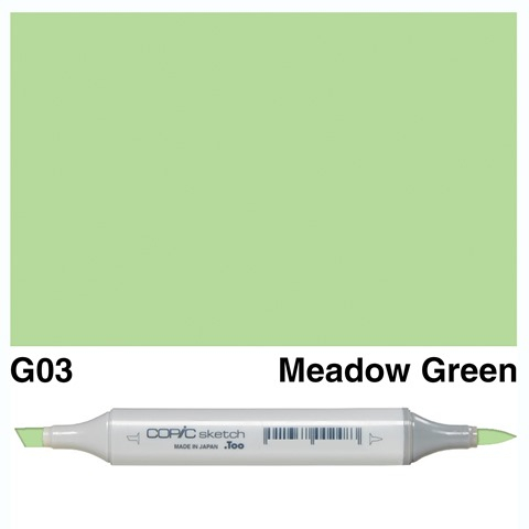 (SALE)ปากกา Copic  Sketch ญี่ปุ่น สี G03 Meadow Green