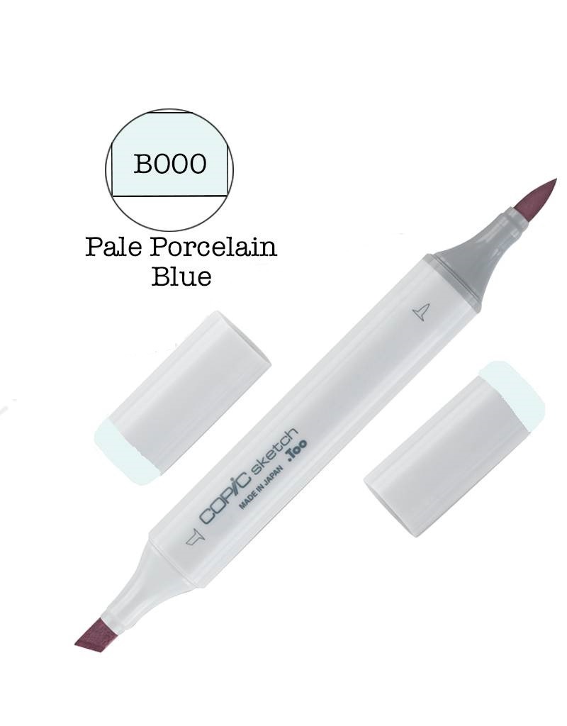 (SALE)ปากกา Copic  Sketch ญี่ปุ่น สี B000 Pale Porcelain Blue