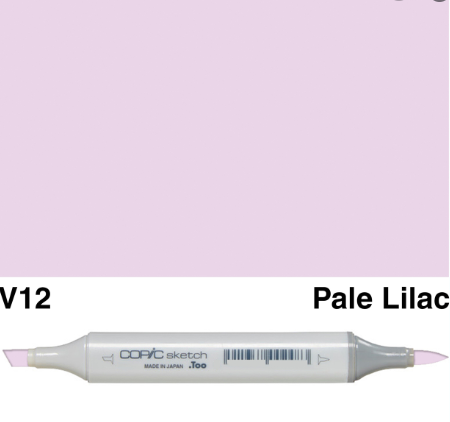 (SALE)ปากกา Copic  Sketch ญี่ปุ่น สี V12 Pale Lilac