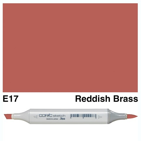 (SALE)ปากกา Copic  Sketch ญี่ปุ่น สี E17 Reddish Brass