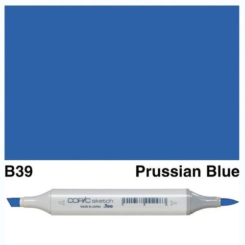 (SALE)ปากกา Copic  Sketch ญี่ปุ่น สี B39 Prussian Blue