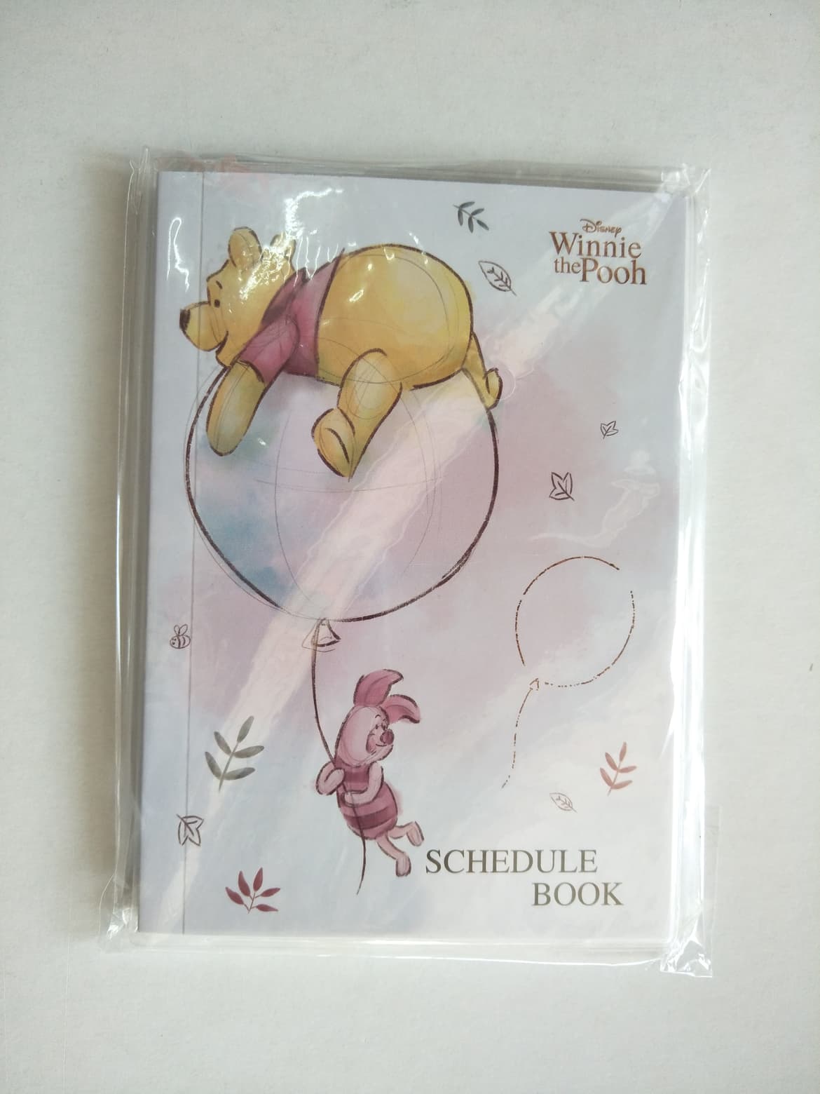 สมุด Free Planner Pooh CABKWP-025 DG ARTS ขนาด10x14.5 cm