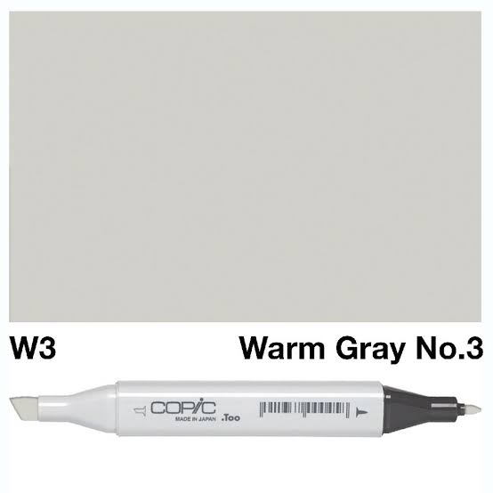 (SALE)ปากกา Copic  Sketch ญี่ปุ่น สี W3 Wram Gray No.3