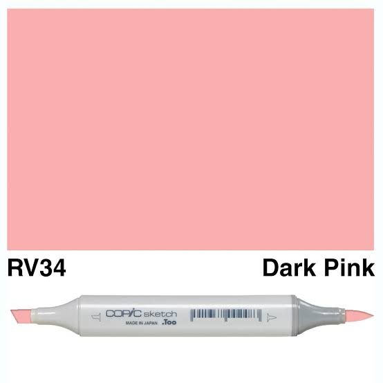 (SALE)ปากกา Copic  Sketch ญี่ปุ่น สี RV34 Dark Pink