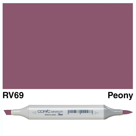 (SALE)ปากกา Copic  Sketch ญี่ปุ่น สี RV69 Peony