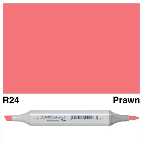 (SALE)ปากกา Copic  Sketch ญี่ปุ่น สี R24 Prawn