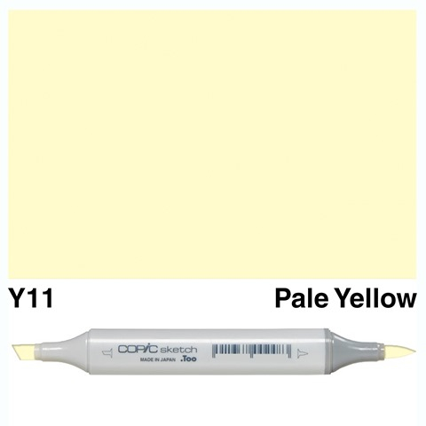 (SALE)ปากกา Copic  Sketch ญี่ปุ่น สี Y11 Pale Yellow