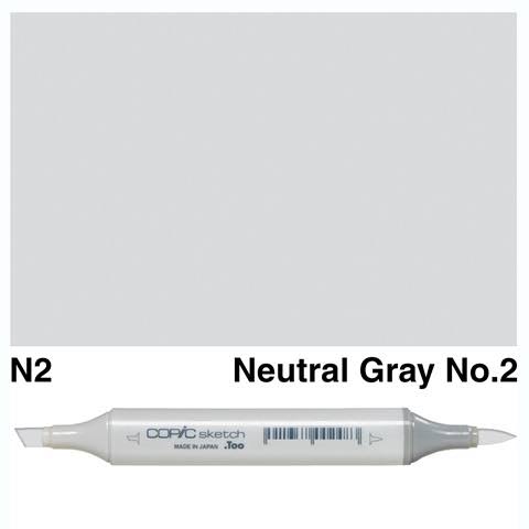 (SALE)ปากกา Copic  Sketch ญี่ปุ่น สี N2 Neutral Gray No.2