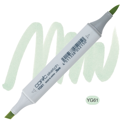 (SALE)ปากกา Copic  Sketch ญี่ปุ่น สี YG61 Pale Moss