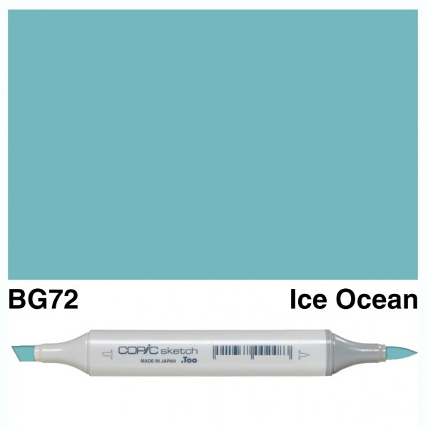 (SALE)ปากกา Copic  Sketch ญี่ปุ่น สี BG72 Ice Ocean