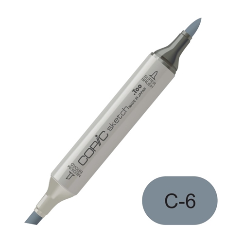 (SALE)ปากกา Copic  Sketch ญี่ปุ่น สี C6 Cool Gray No.6